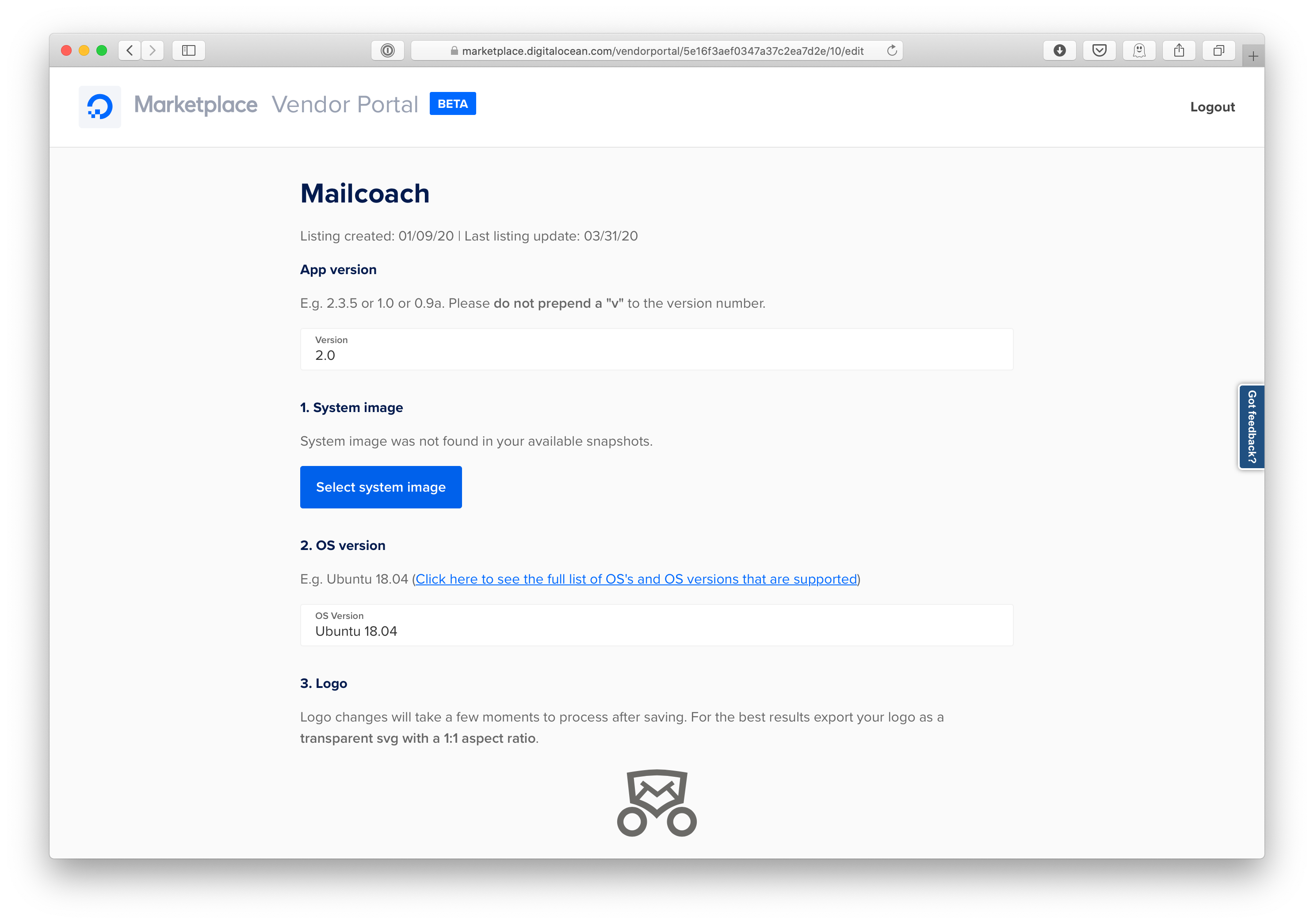 vendor portal