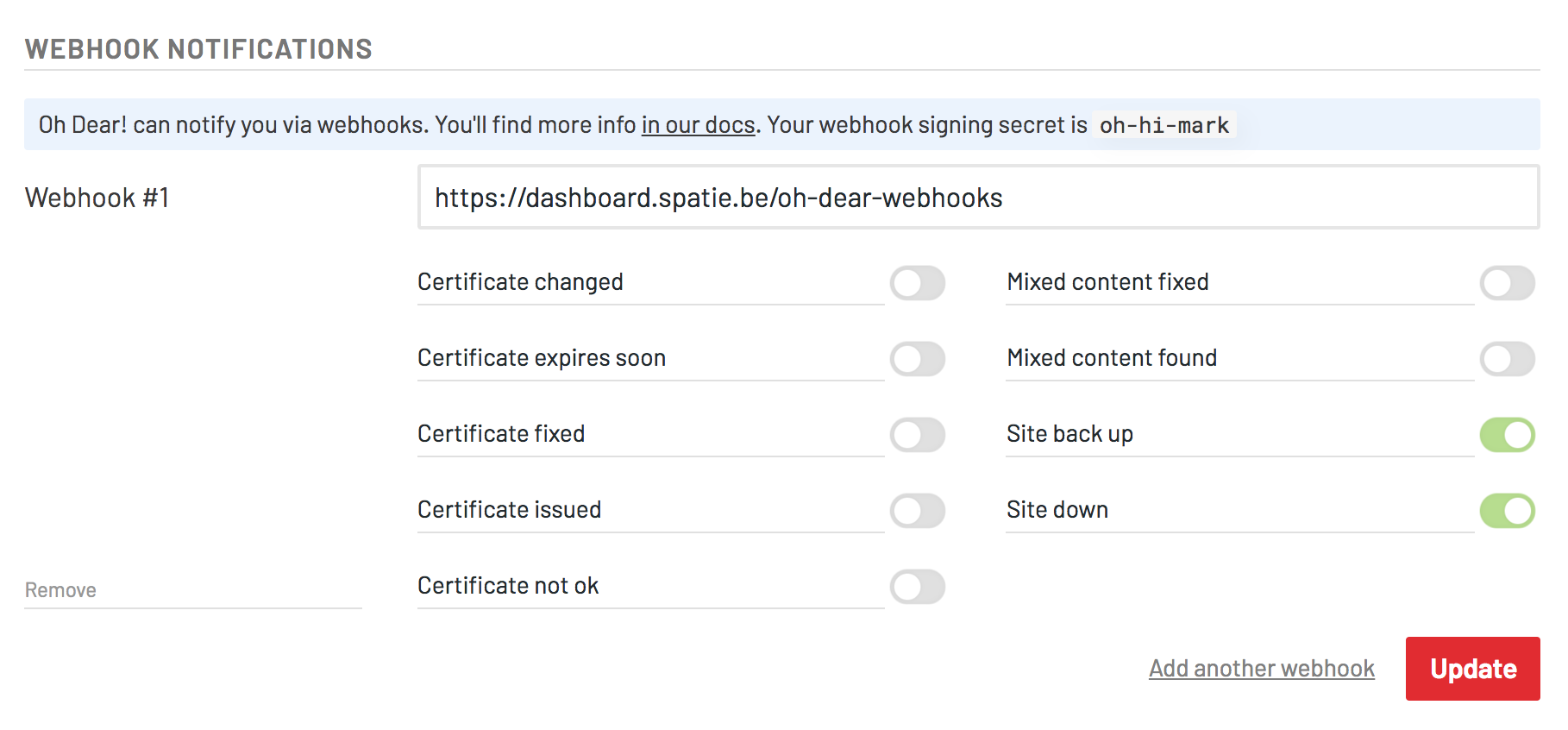 webhooks