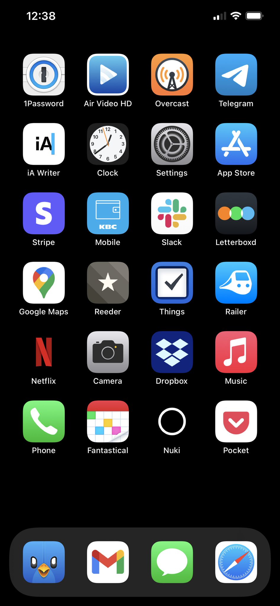 Homescreen