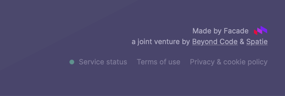 Flare footer